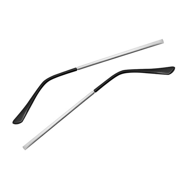 Patillas de repuesto para gafas, accesorios para lentes de reparación de  marco de brazo, 1 par de piezas de reparación de brazos de patillas de  lentes