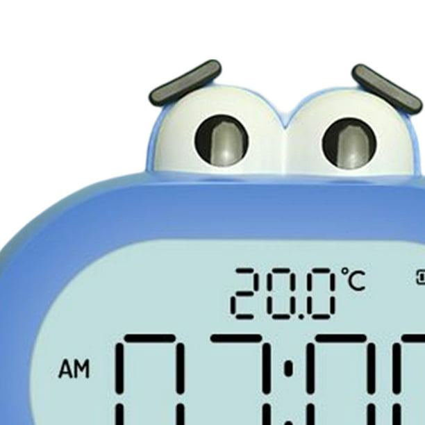Reloj de mesa Digital de 12/24H, hora, relojes de temperatura, decoración  de escritorio de oficina, adorno nórdico para habitación, regalo para  niños, suministros de decoración de pared - AliExpress
