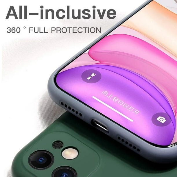 Funda para iPhone 12 Mini, bonita funda para teléfono para mujeres y niñas,  cara sonriente, estética transparente y suave, funda protectora de TPU