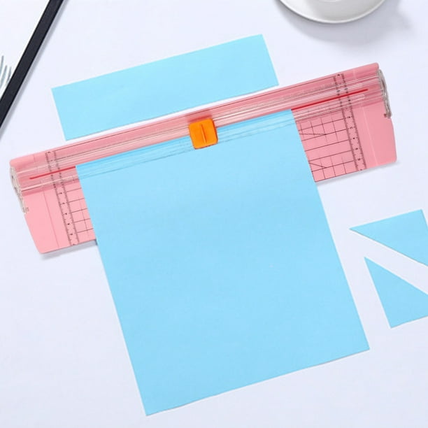 Guillotina Portátil para Papel Varios Colores/ Cortadora de papel
