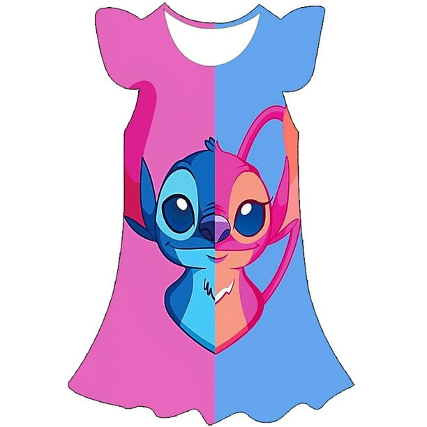 Disfraz de Stitch para niños y niñas de 1, 3, 7, 9 y 10 años, ropa de Cosplay, vestido de fiesta, vestidos de princesa niñas, vestido de cumpleaños Up4T Gao Jinjia LED | Walmart en línea