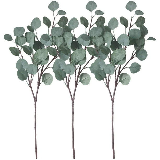 Mata de eucalipto artificial - Verde grisaceo