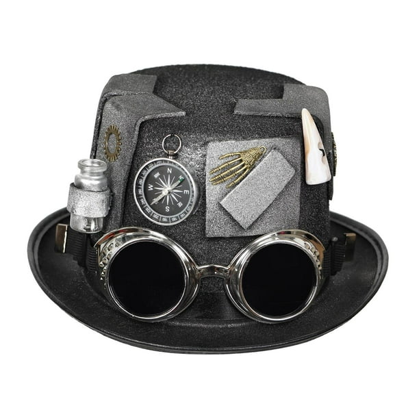 Accesorios De Disfraz Steampunk Hombres Sombrero Steamp