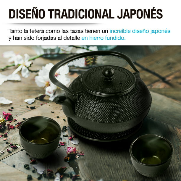 Soporte para tetera japonesa - hierro fundido negro JAPON