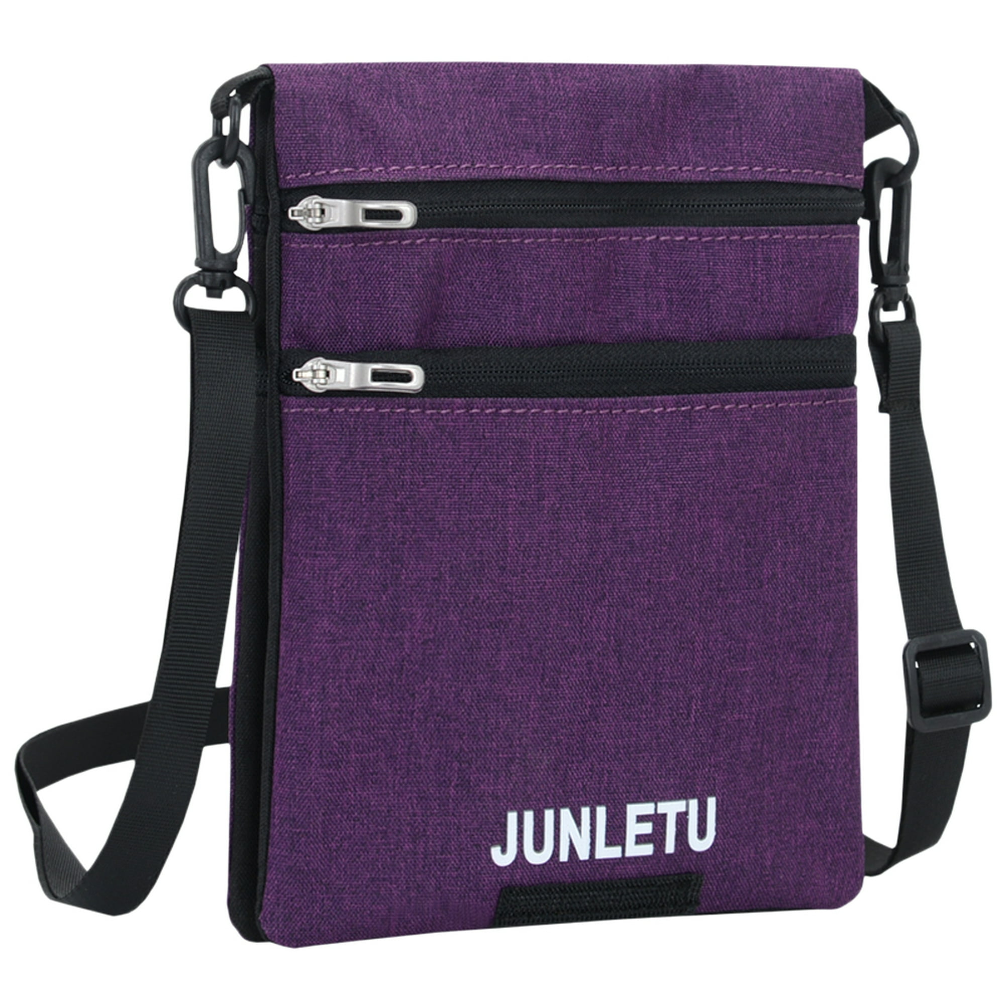 Bolsa para Mujer Impermeable Viaje Nylon Tote Crossbody Bandolera Viajera  color Morada