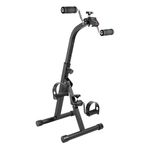 Ejercitador de pedal Bicicleta de ejercicio con pedal Mini equipo de  ejercicios para personas mayores Pantalla LCD digital para personas mayores  Ciclo DYNWAVEMX Ejercitador de pedales