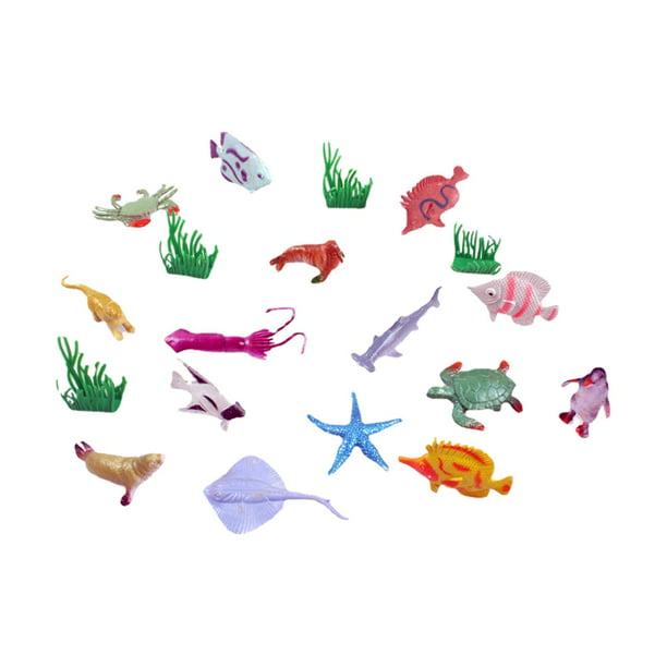 Juguete Animal Life Set de animales y Accesorios en Bolso Multicolor