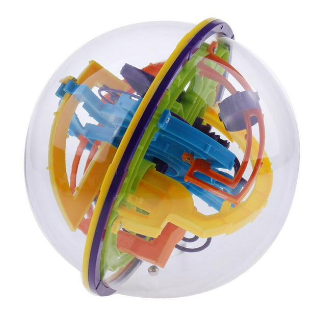 Bola de laberinto, Bola de rompecabezas para niños, Magic 3d Gravity  Labyrinth Ball Juegos de rompecabezas para niños adultos, desafiantes  juguetes rompecabezas para viajes de fiesta (156 O