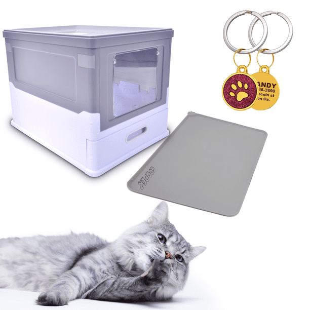 Caja de arena para gatos (paquete de 3) - Caja de arena no incluida