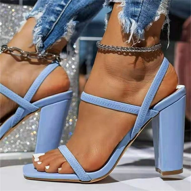 Sandalias Zapatos Casual Moda Sandalia Nuevo Estilo Zapato De Tacon Para  Mujer