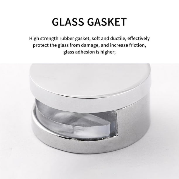Comprar Kit de fijación para colgar en la pared de espejo, clips sin marco,  soporte de vidrio