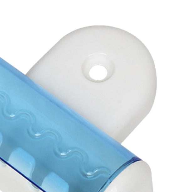 2 soportes autoadhesivos para cepillos de dientes montados en  la pared, gancho para cepillos de dientes a prueba de agua, 2 en 1 con  colgador para cepillos de dientes y portavasos