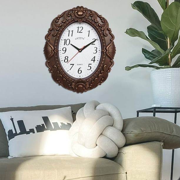 Reloj de pared vintage de doble cara para exteriores, reloj de pared grande  de doble cara, reloj de pared vintage, reloj de pared digital, mecanismo