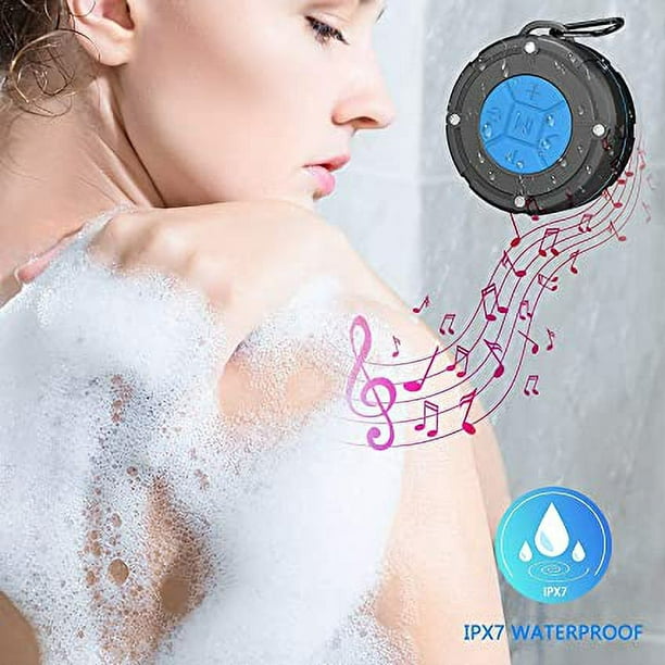 Altavoz bluetooth acuático de ducha con ventosa