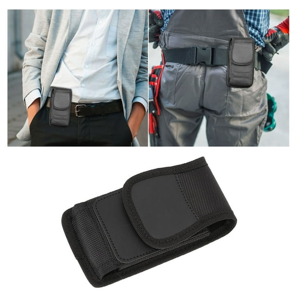 Funda de transporte para cinturón de teléfono elástico lateral elástico  interior suave con clip para cinturón de teléfono con gancho y cierre con  ranura para tarjeta para ANGGREK Otros