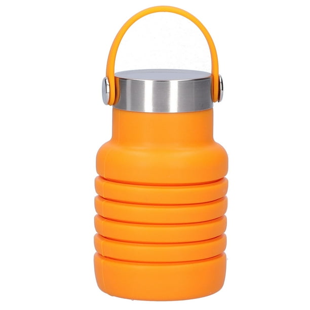 Botella de Agua Plegable de Silicona para Deportes, 500 ML