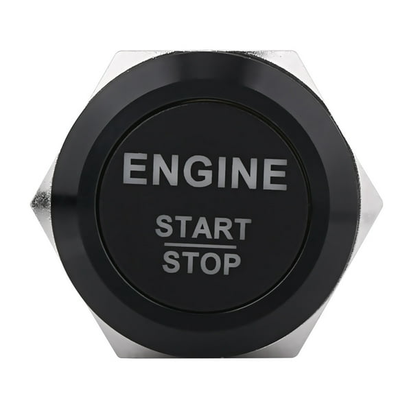 Interruptor de Botón Pulsador RS PRO, color de botón Plata, SPST, acción  momentánea, 15 mA, 12V ac/dc, Montaje en
