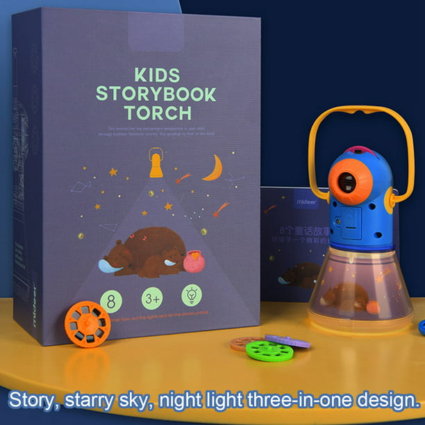 Proyector de cuentos y lámpara de noche Kids Storybook
