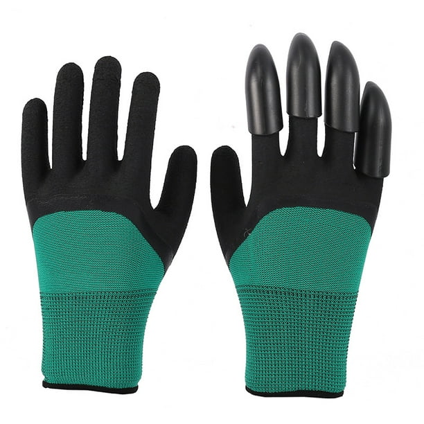  1 par de guantes de pesca guantes de trabajo de látex