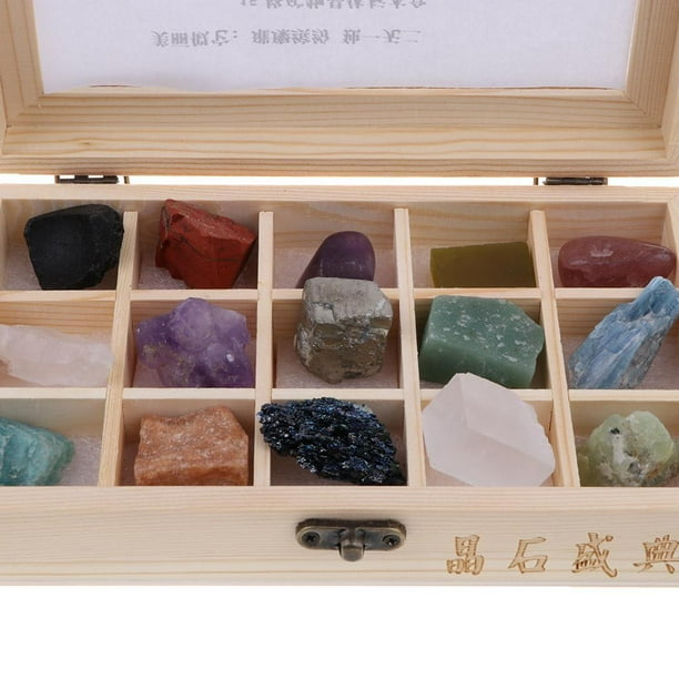 Juguete educativo de rocas y minerales para niños, Kit de