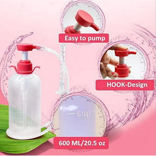 PDTO Boquilla de agua para enema de ducha con limpiador de kit de limpieza  vaginal de ducha anal de 3 cabezales – Los mejores productos en la tienda  online Joom Geek