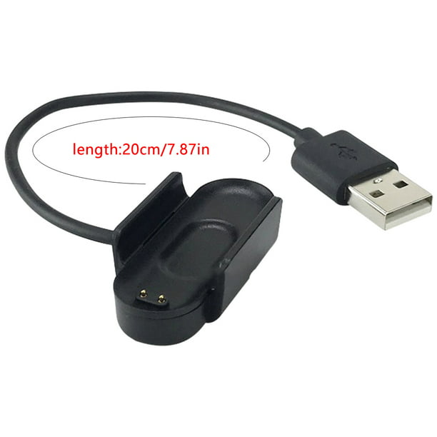 Cable cargador para Xiaomi Mi Band 6 5 4 3 Pulsera inteligente para Mi Band  5 Cable de carga para Miband 4 3 Cable de cargador USB