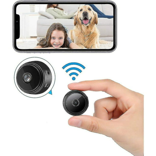 Mini cámaras ocultas Wifi, cámara espía con transmisión en vivo de audio y  video YONGSHENG 8390605024771