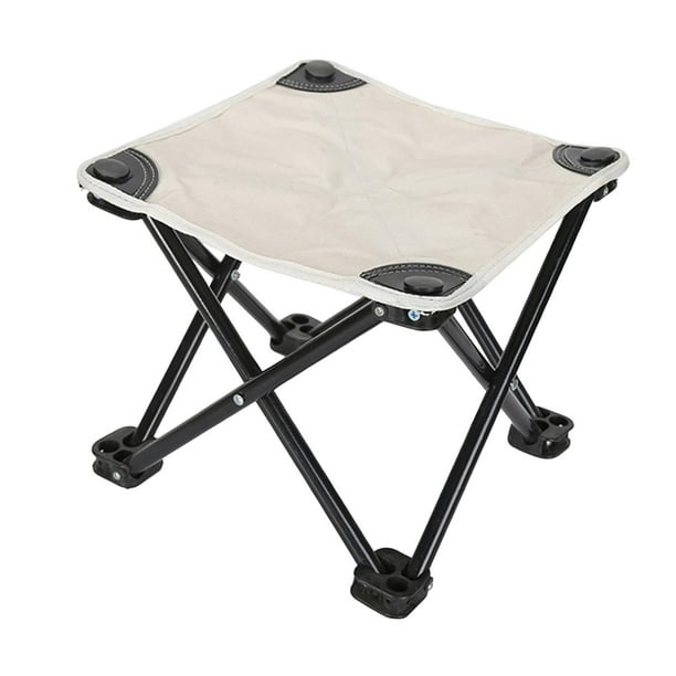 Taburete Plegable Portátil, Taburete Plegable para Acampar, Asiento para  Adultos, Taburete Plegable, Taburete de Campamento para Acampar, Viajes Al  Ai Hojas con Bolsa shamjiam Reposapiés plegable