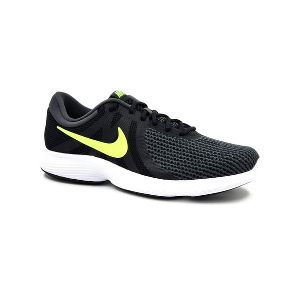 Tenis Nike Revolution 4 Negro/Verde-Hombre 30 Nike 908988007 | Walmart en línea