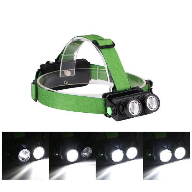  GRABOYY Linterna frontal LED verde recargable 1000000