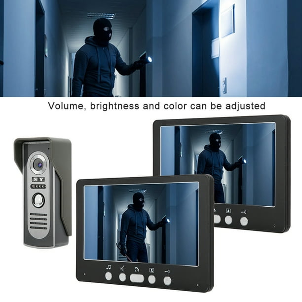 Videoportero con 1 o 2 monitores