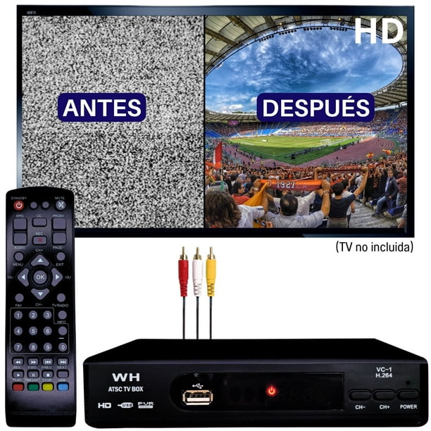 Decodificador Tv Convertidor Digital Full Hd 1080p