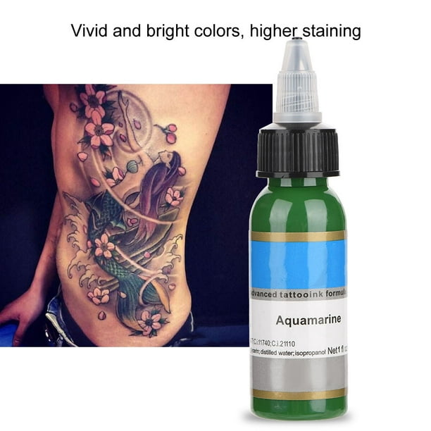 Comprar 20ml tintas para tatuajes tinta pigmentada pintura para tatuajes  planta Natural permanente maquillaje para tatuajes seguro y saludable para  tintas de arte corporal para tatuajes