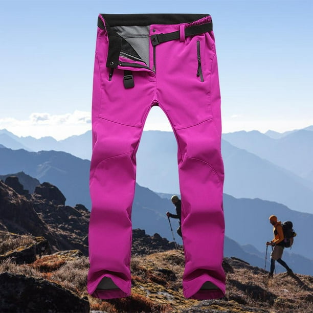 Pantalones de esquí para hombre, impermeables, impermeables, con diseño de  concha suave