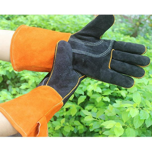 Guantes de jardinería largos para mujer, guantes de recorte de