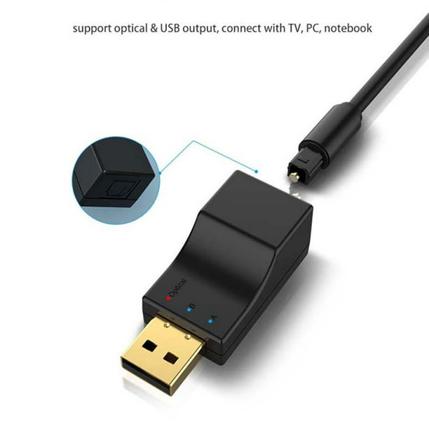 Receptor de transmisor Bluetooth V5.3 2 en 1, adaptador Bluetooth USB,  transmisor de audio inalámbrico para TV a auriculares Bluetooth, baja  latencia