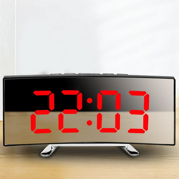 Mesita de noche creativa Reloj Despertador de escritorio Despertador  electrónico para el dormitorio Wdftyju Libre de BPA