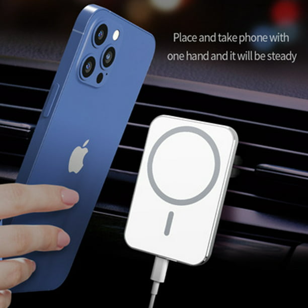 Cargador Inalámbrico Magnético para coche para iPhone 12