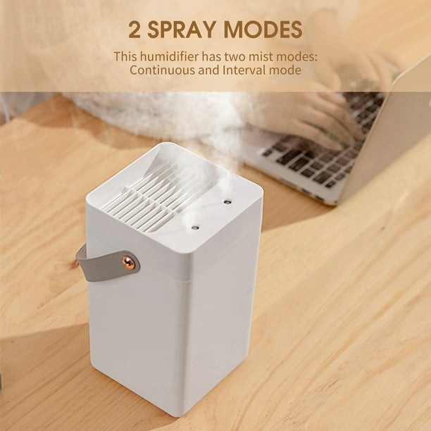 Humidificador de niebla con pantalla de humedad Humidificador de niebla  fría de doble pulverización Eccomum Humidificador de niebla