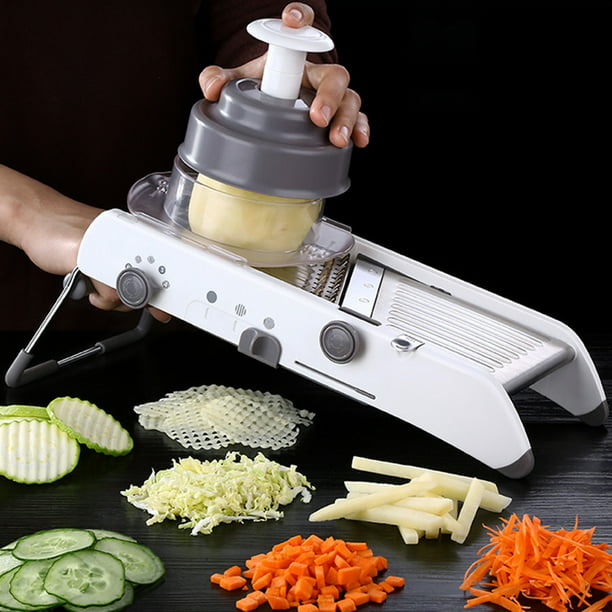 Rallador de alimentos, cortador de verduras manual multifuncional Rallador  de verduras Cortador de verduras Rendimiento de primer nivel