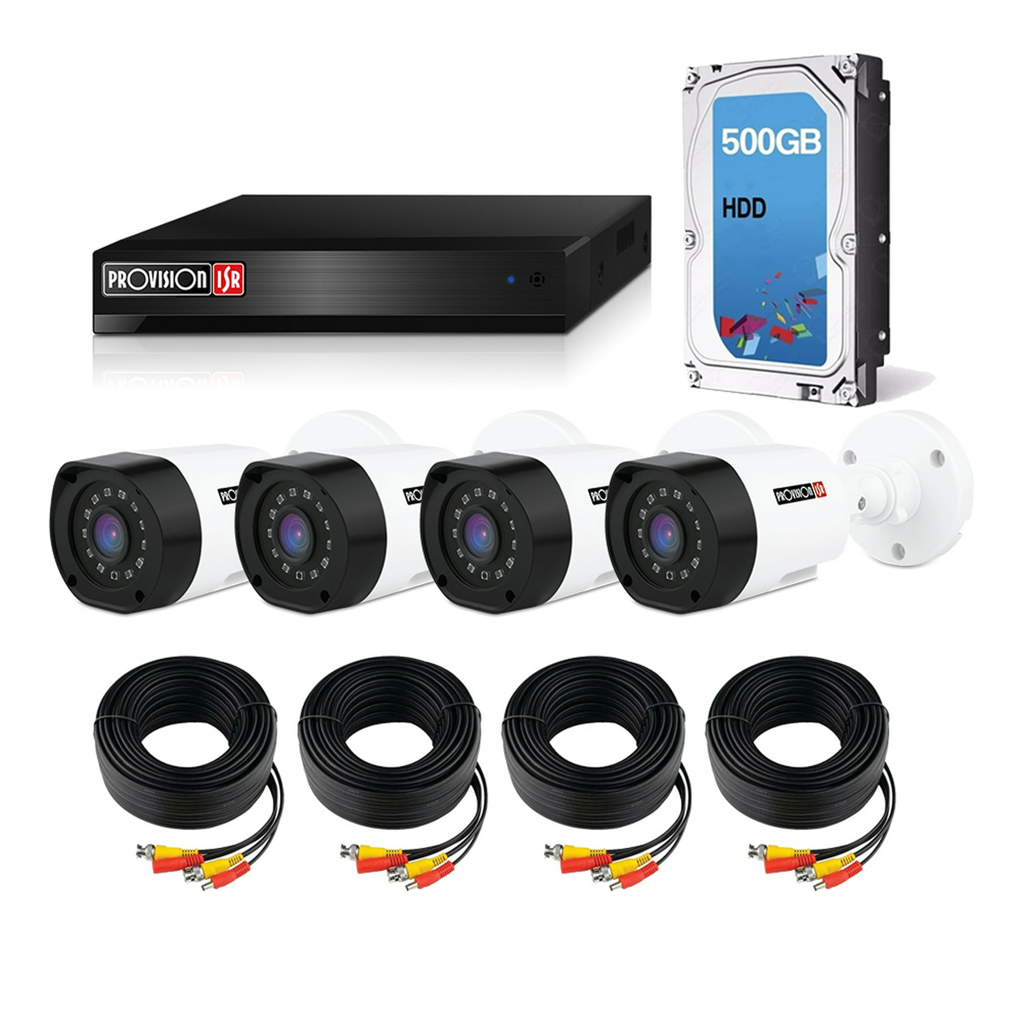 Kit 8 cámaras de vigilancia 4K y grabador con disco duro KIT ALMACÉN