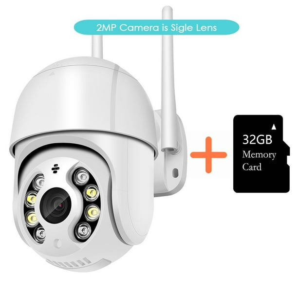 camara vigilancia wifi 8mp inteligente para el hogar, doble lente