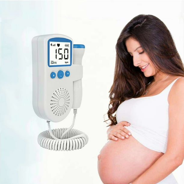 Monitor de frecuencia cardíaca para bebés Detector de latidos