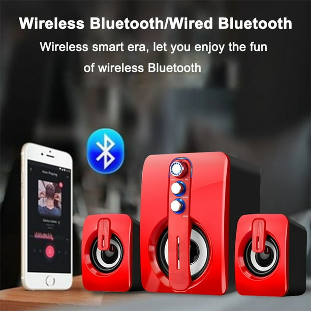 Altavoces Bluetooth Para Pc, Portátil, Estéreo Y Multimedia