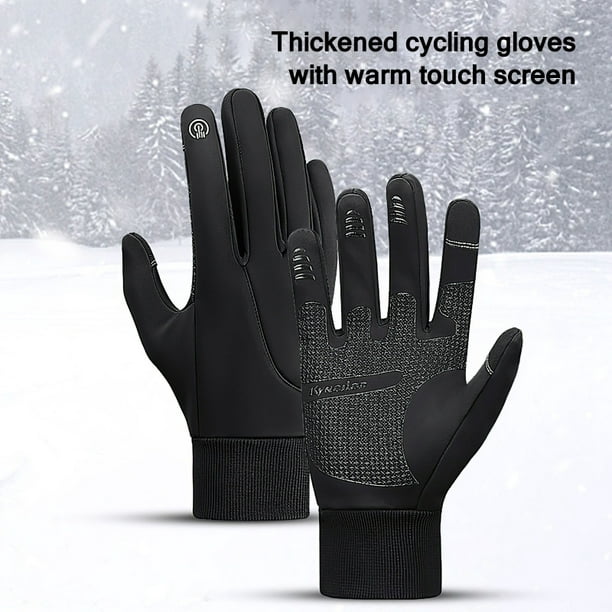 Guantes de ciclismo ligeros ajustables: guantes táctiles para bicicleta,  guantes deportivos antideslizantes, transpirables para dedos de montaña  Inevent OD010784-02