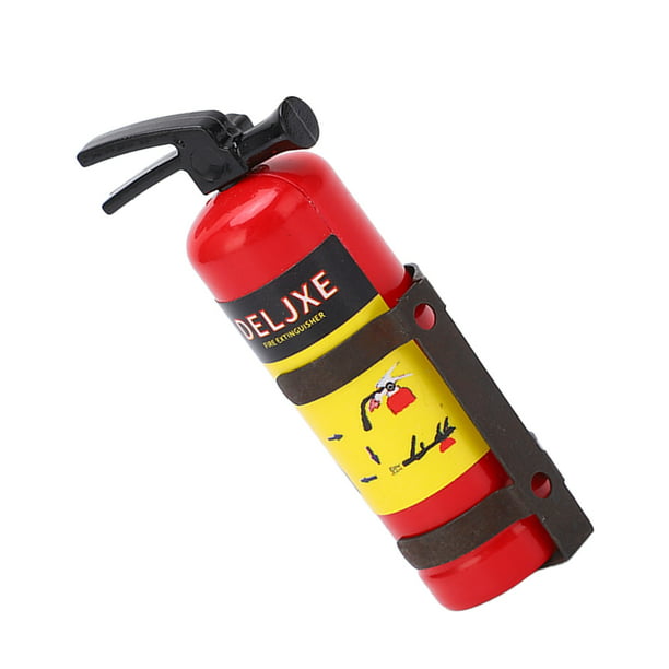 Mini Juguete Del Extintor De Incendios, Extintor De Incendios Vivo Del Coche  De RC Portátil Para El ANGGREK Rojo