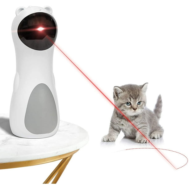 Juguete Laser De Interior Con Carga Usb Para Gatos 3 Modos