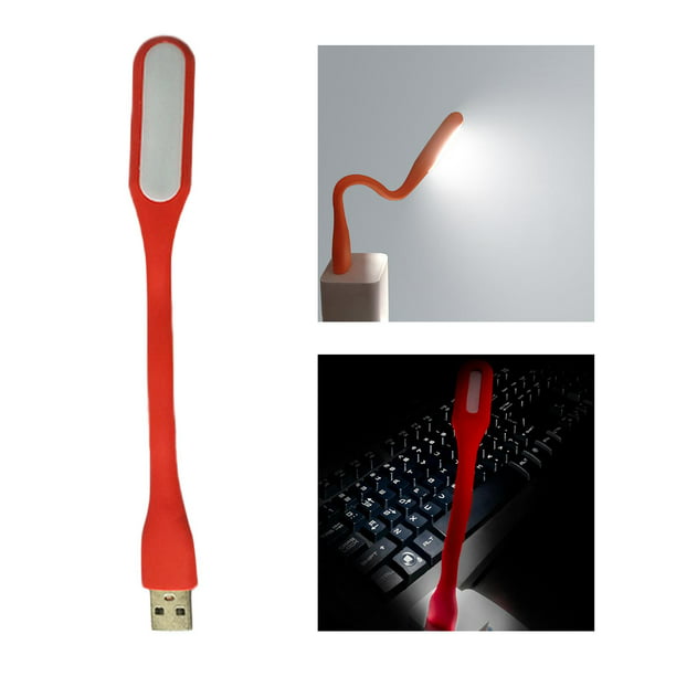 Luces LED mini USB flexibles, portátil ajustable, luz , luz de lectura, para portátil, banco de ener Macarena Walmart en línea