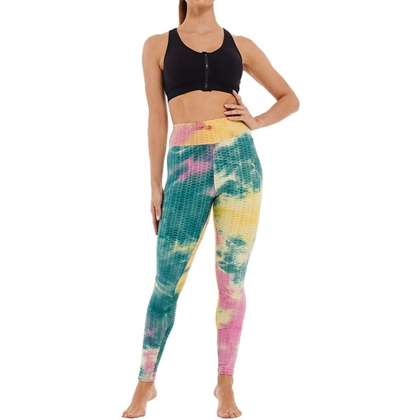 Pantalones de yoga para mujer Leggings de entrenamiento, pantalones de yoga  con control de barriga d Adepaton LRWJ262-2