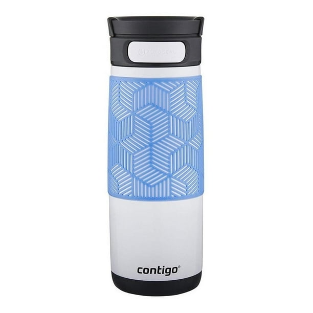 Termo Contigo 473 Ml Blanco y Azul